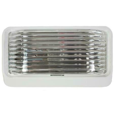 AUTO USA LED Porch Light with Clear Lens, Bright White AU349039